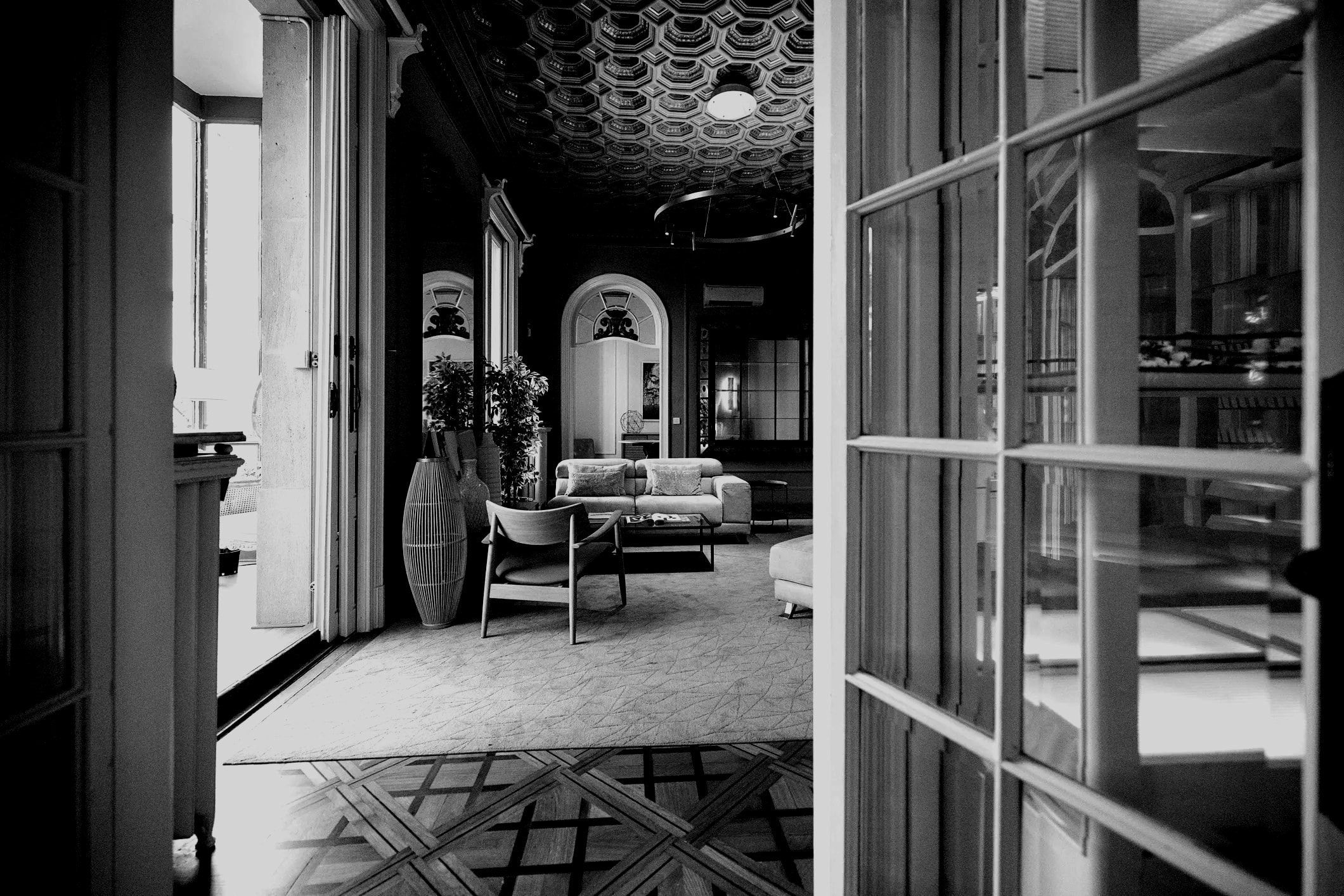 Luxury interior design antique elegant room